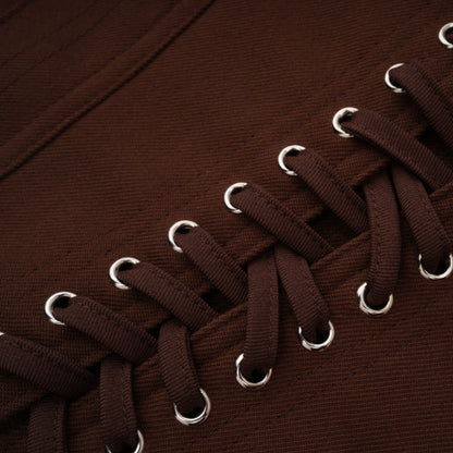 Le Indre — Structured lace-up corset crop