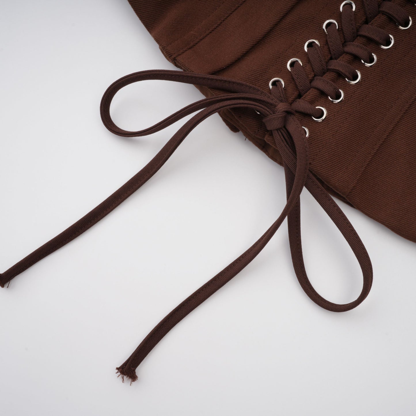 Le Indre — Structured lace-up corset crop