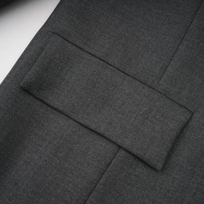 La Dentelle Tailleur — Lace-panel structured blazer