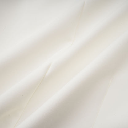La Pétale Blanche — Cropped petal top and flared midi skirt