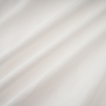 La Foulard Éthérée — Pleated scarf-collar cropped blouse