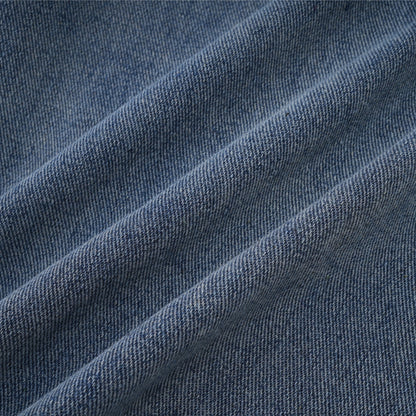 Le Indigo Découpé — High-waist panelled denim