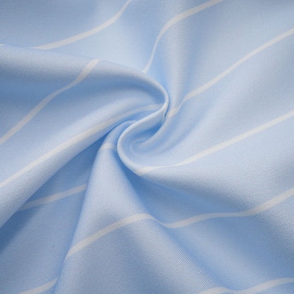 La Rayure Déstructurée — Off-shoulder striped cropped blouse