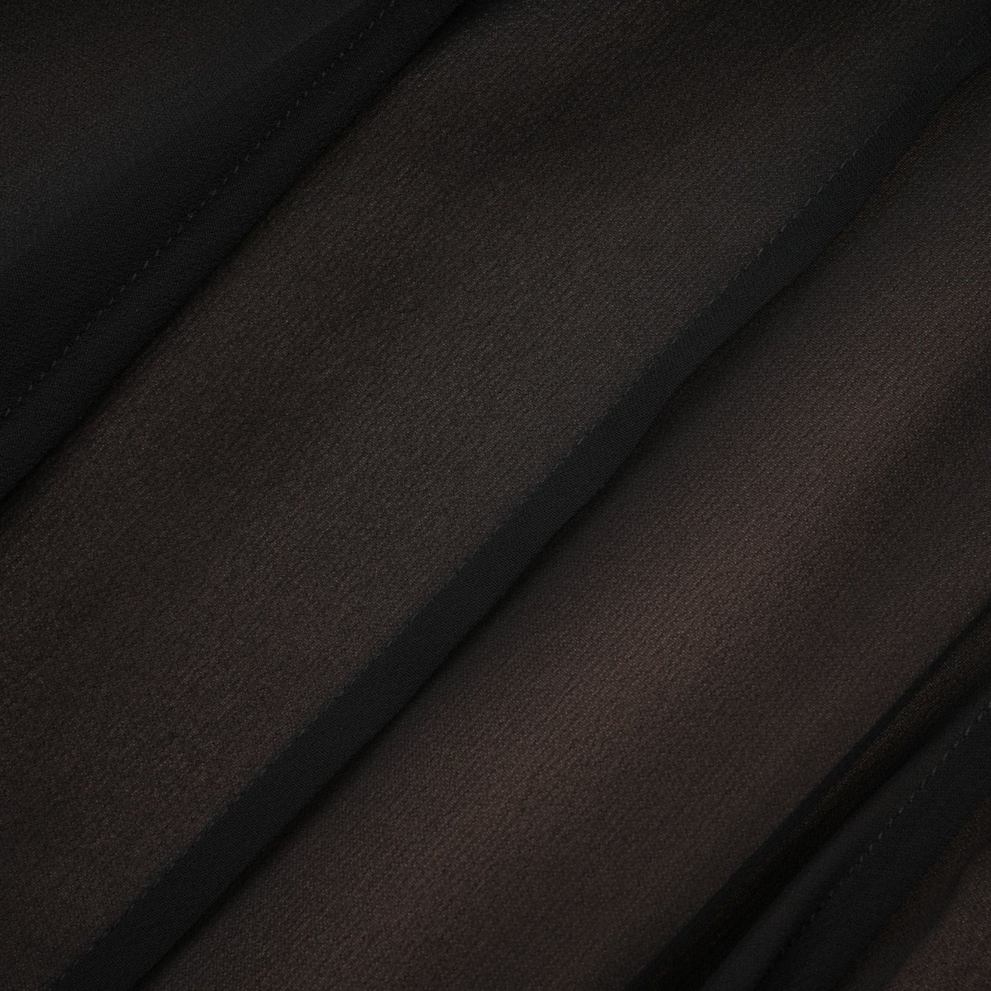 La Voilée — Pleated tulle ankle skirt