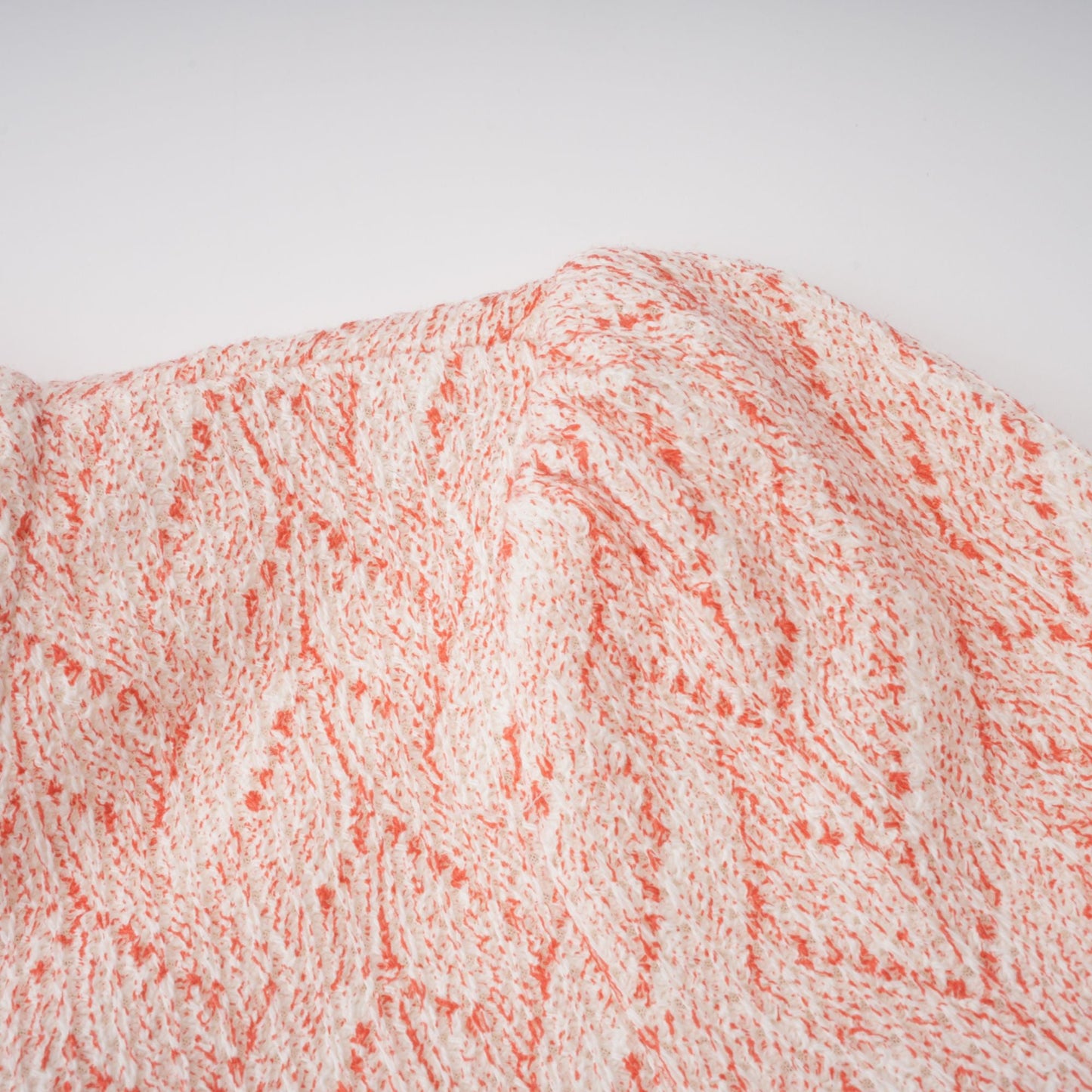 La Rosée — Bow-tie crochet blouse and petal mini skirt