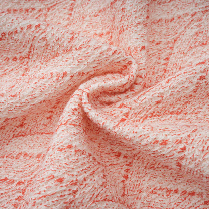 La Rosée — Bow-tie crochet blouse and petal mini skirt
