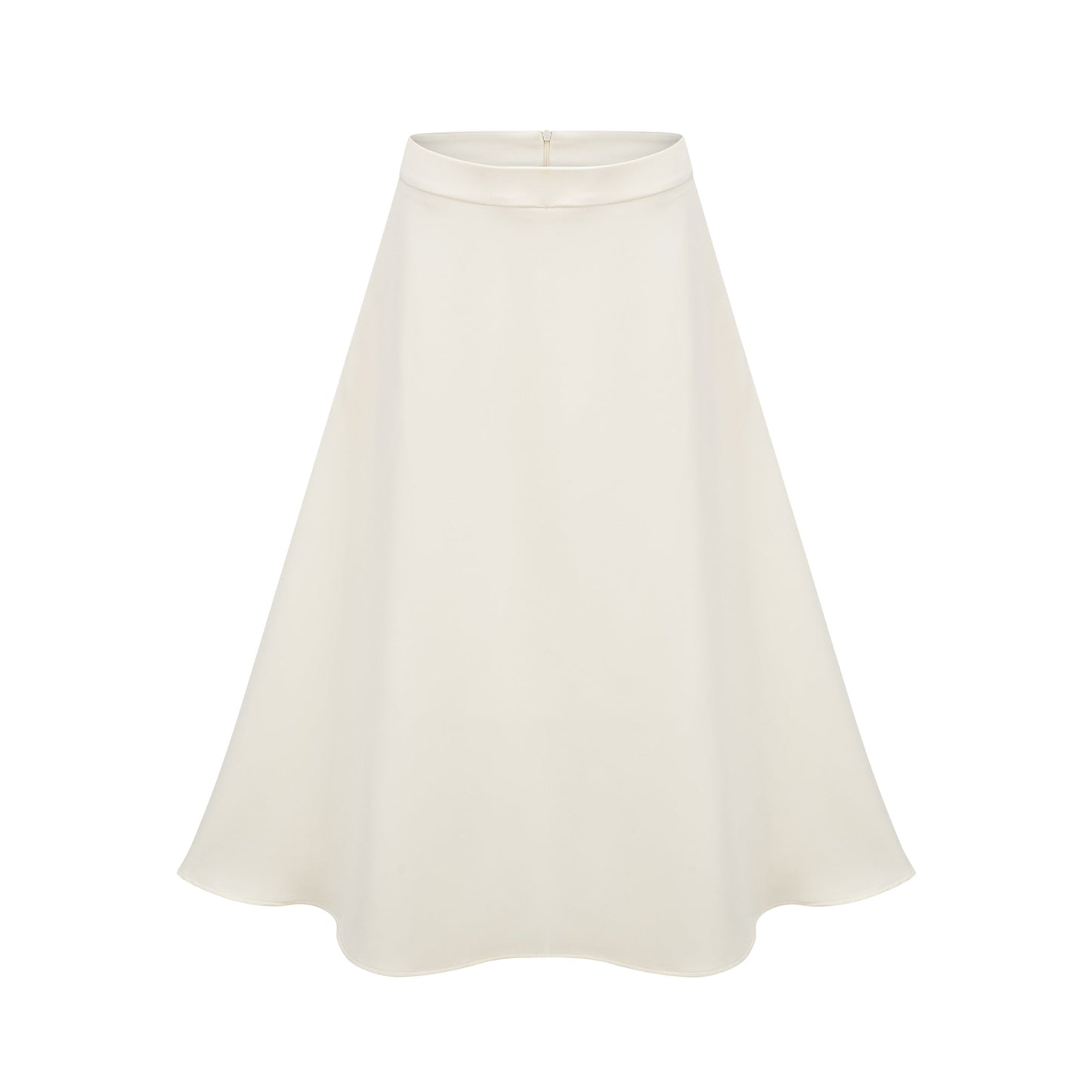La Pétale Élégante — Embellished petal top and A-line skirt