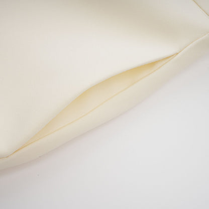 La Pétale Élégante — Embellished petal top and A-line skirt