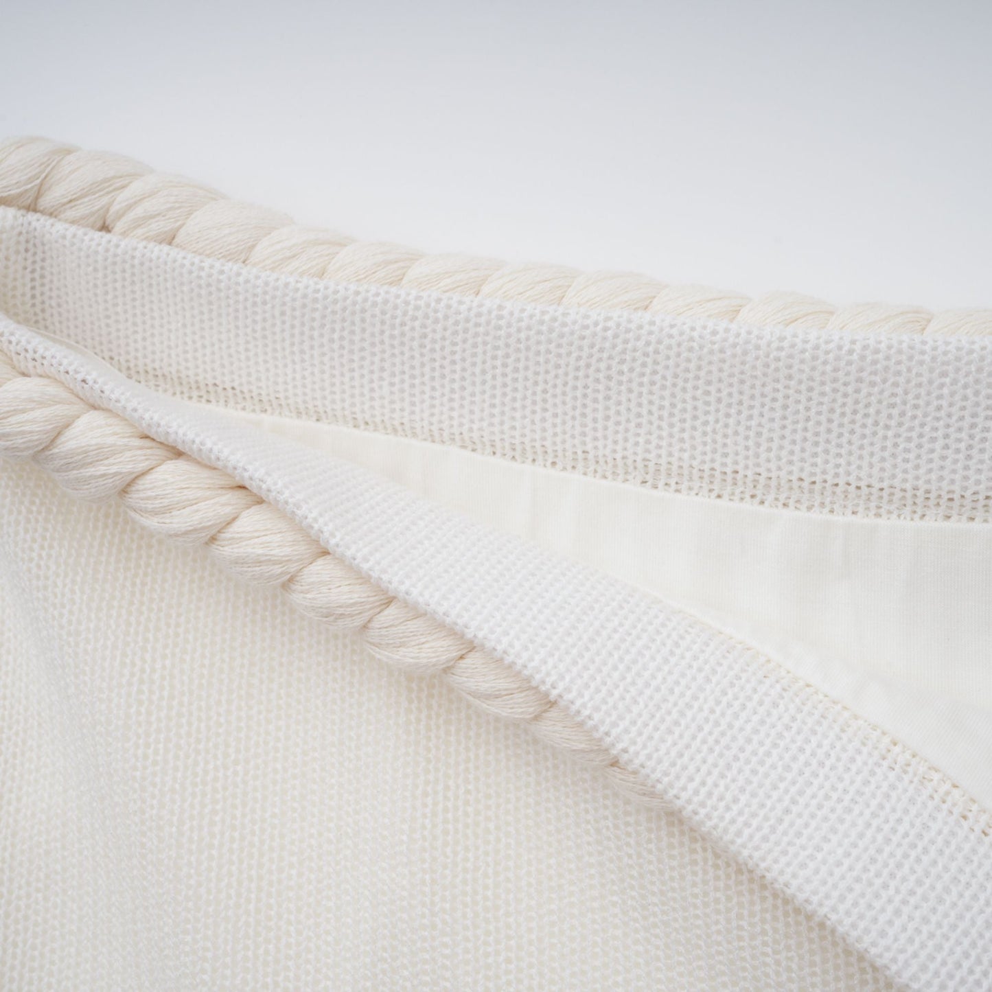 La Crochet Aurore — Pearl-strap crochet top and maxi skirt