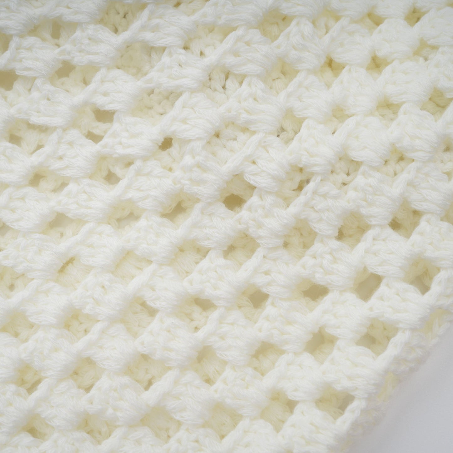 La Crochet Aurore — Pearl-strap crochet top and maxi skirt