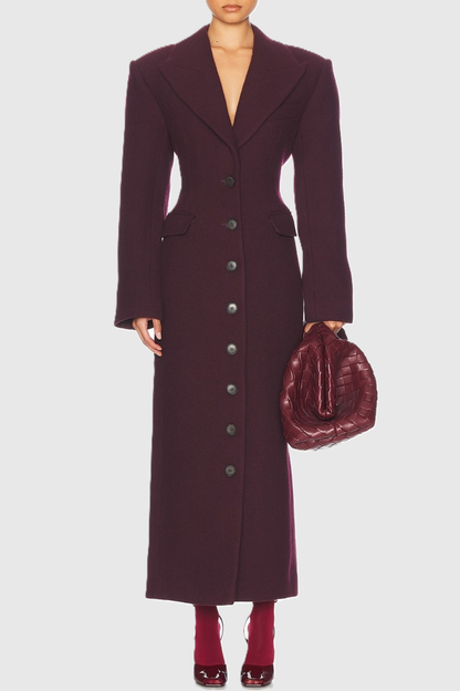 La Disena — Long Lapel Tailored Coat