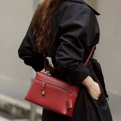 La Boîte — Structured Leather Box Crossbody