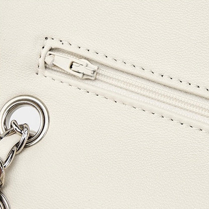 La Camélia — Quilted Sheepskin Chain Bag