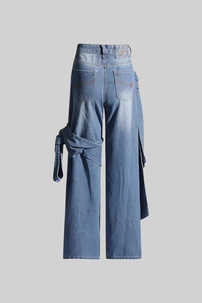 Le Montmartre — Bow-Tie Wide Denim