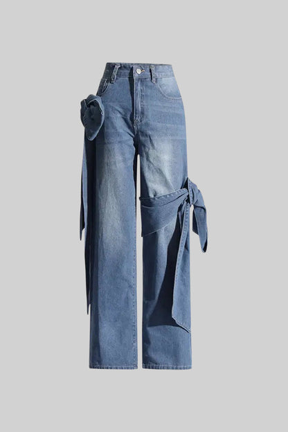 Le Montmartre — Bow-Tie Wide Denim