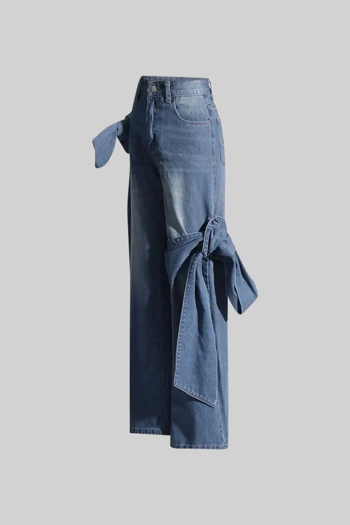 Le Montmartre — Bow-Tie Wide Denim