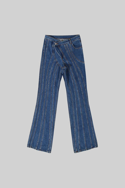 Le Palais — Stitched Wide Denim