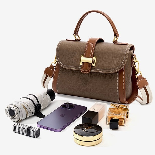 La Sac Élégante — Structured Leather Crossbody