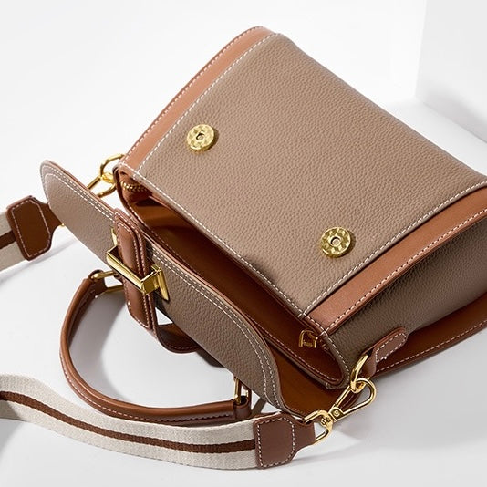 La Sac Élégante — Structured Leather Crossbody