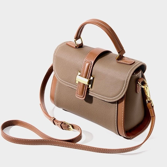 La Sac Élégante — Structured Leather Crossbody