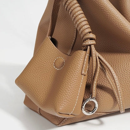 La Courbe — Soft Leather Commuter Tote