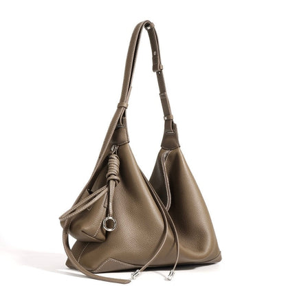 La Courbe — Soft Leather Commuter Tote
