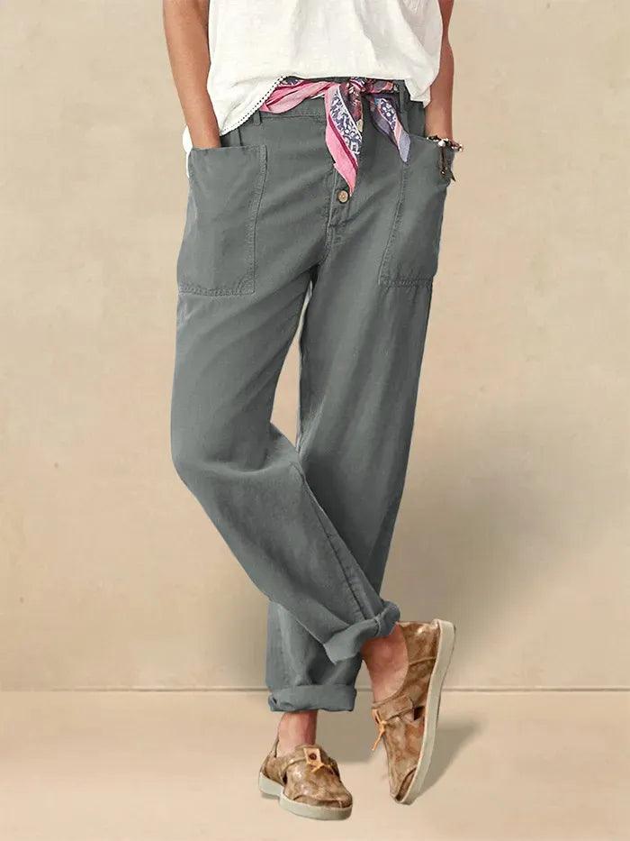 Le Marais — Linen Tapered Trouser