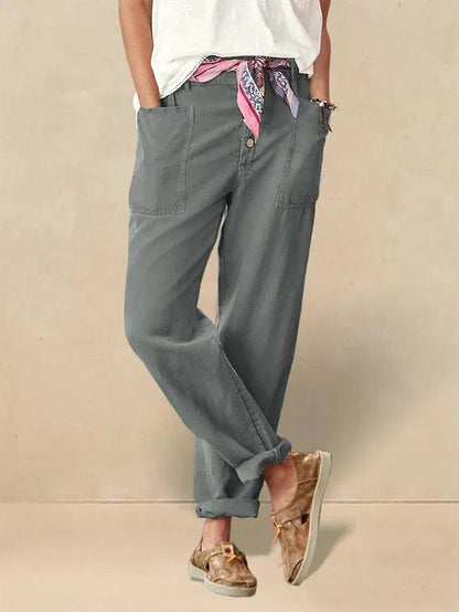 Le Marais — Linen Tapered Trouser