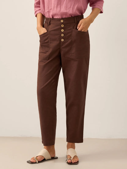 Le Marais — Linen Tapered Trouser