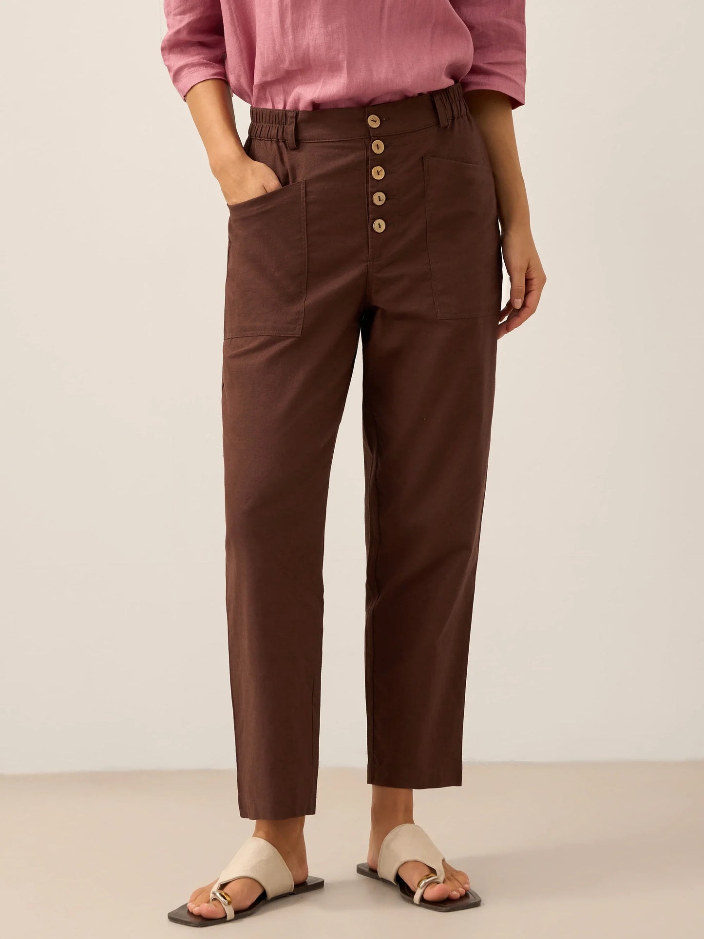 Le Marais — Linen Tapered Trouser