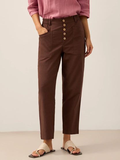 Le Marais — Linen Tapered Trouser