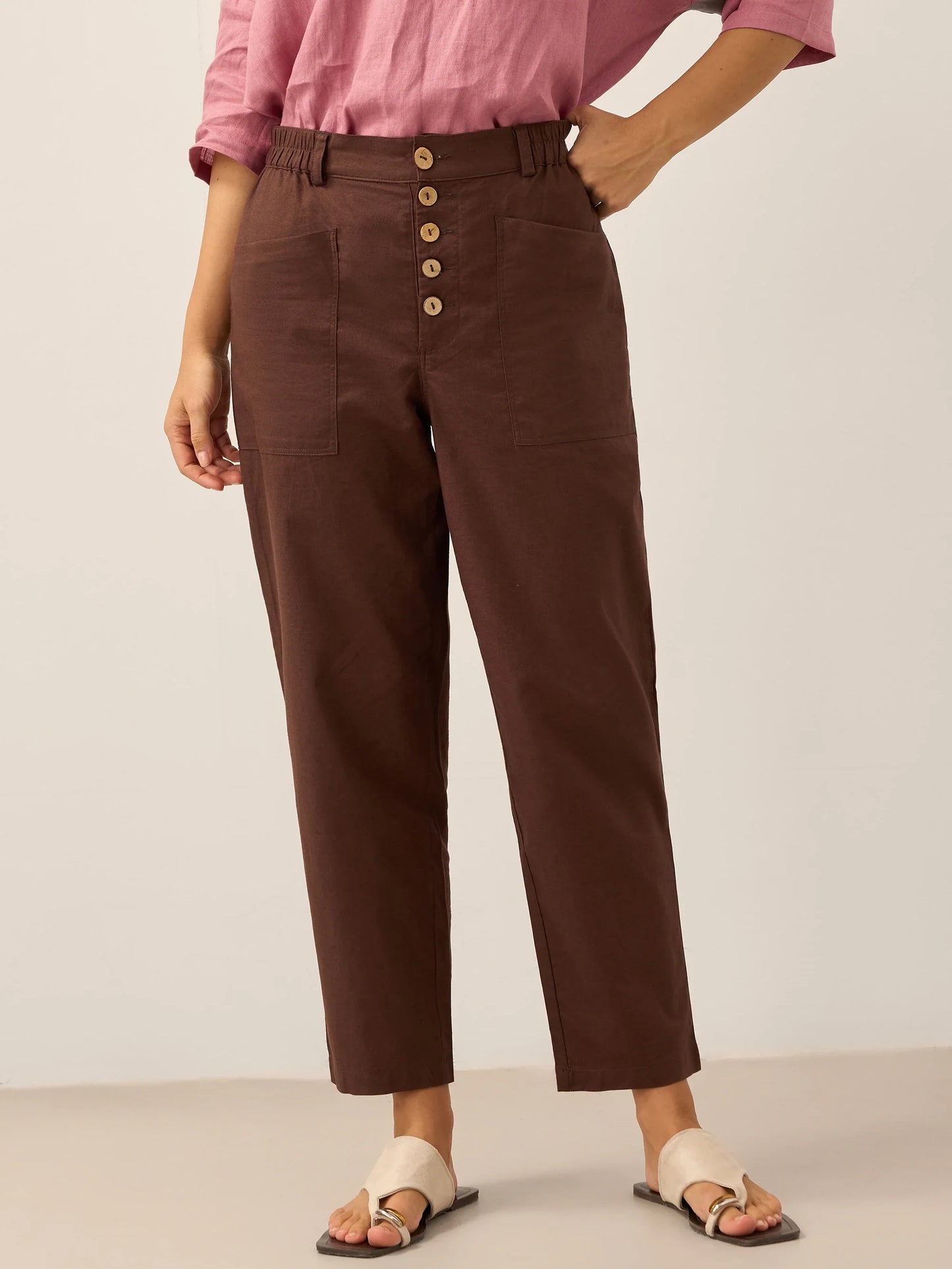 Le Marais — Linen Tapered Trouser