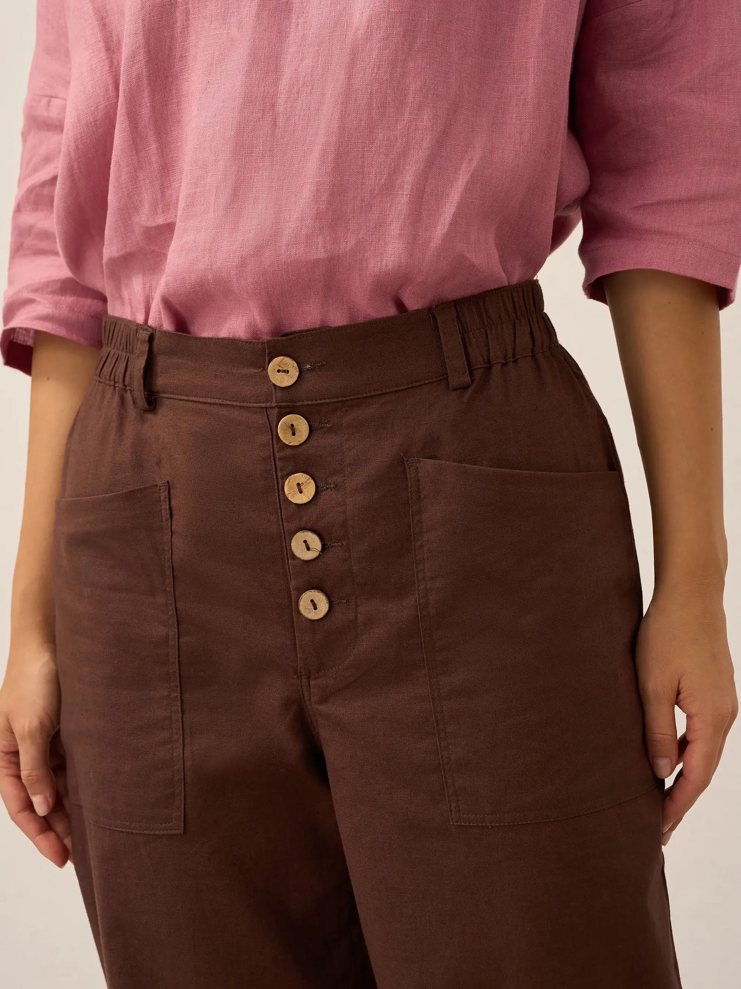Le Marais — Linen Tapered Trouser
