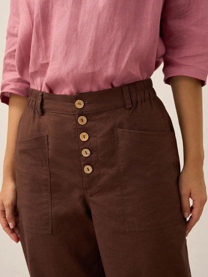 Le Marais — Linen Tapered Trouser