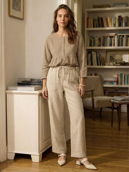Le Lyon — Relaxed Drawstring Trouser