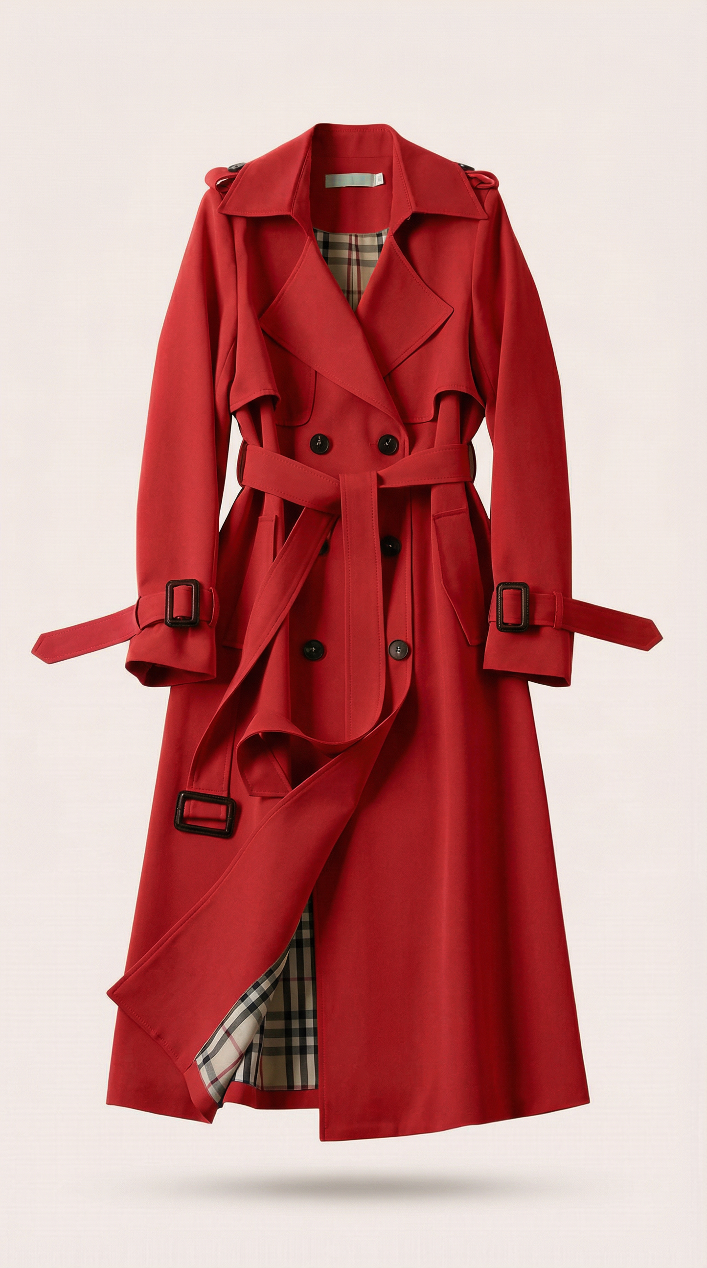 La Berkley — Longline Belted Trench Coat