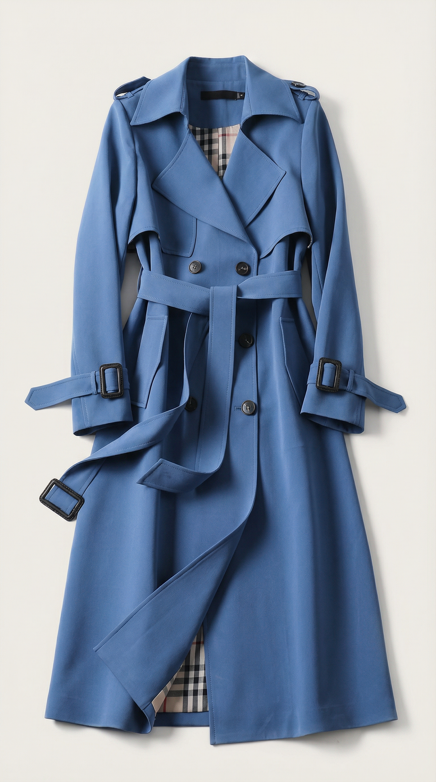La Berkley — Longline Belted Trench Coat
