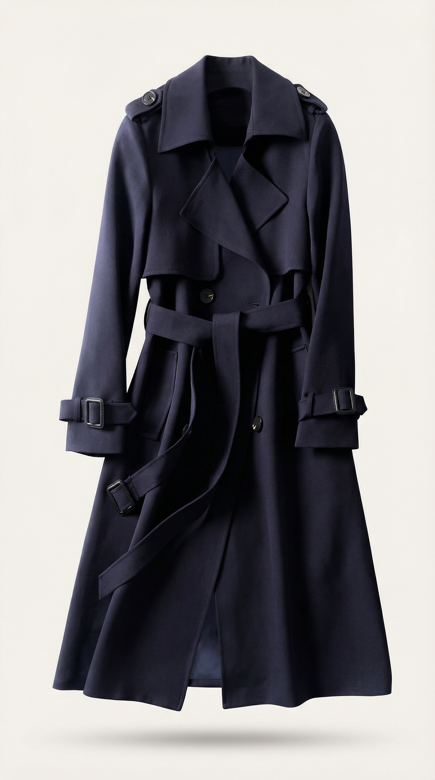 La Berkley — Longline Belted Trench Coat