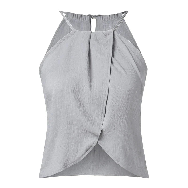 Le Camille — Halter Top & Tailored Pant Set