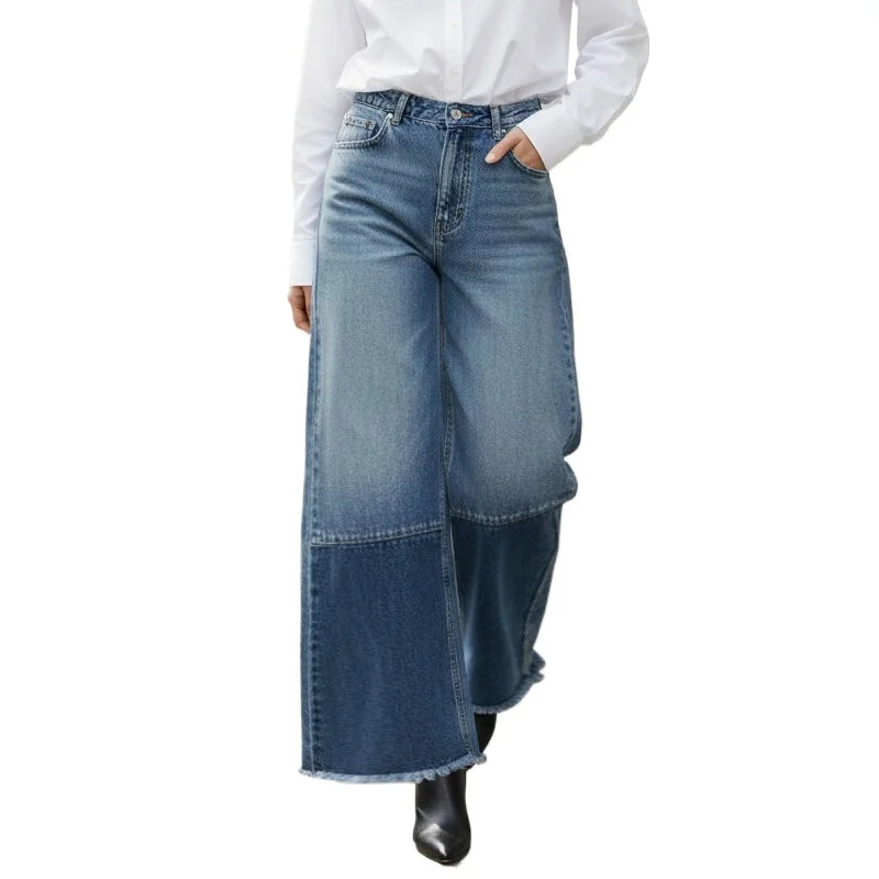 Le Horizon — Wide-Leg Gradient Denim