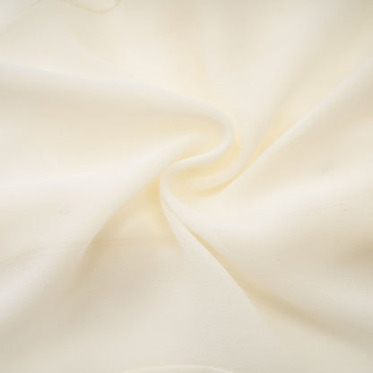 La Rêverie Éclat — Ruffled pearl and crystal blouse