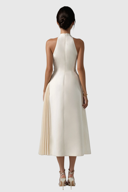 Zion — Sleeveless Ruched Deconstruct Maxi Dress