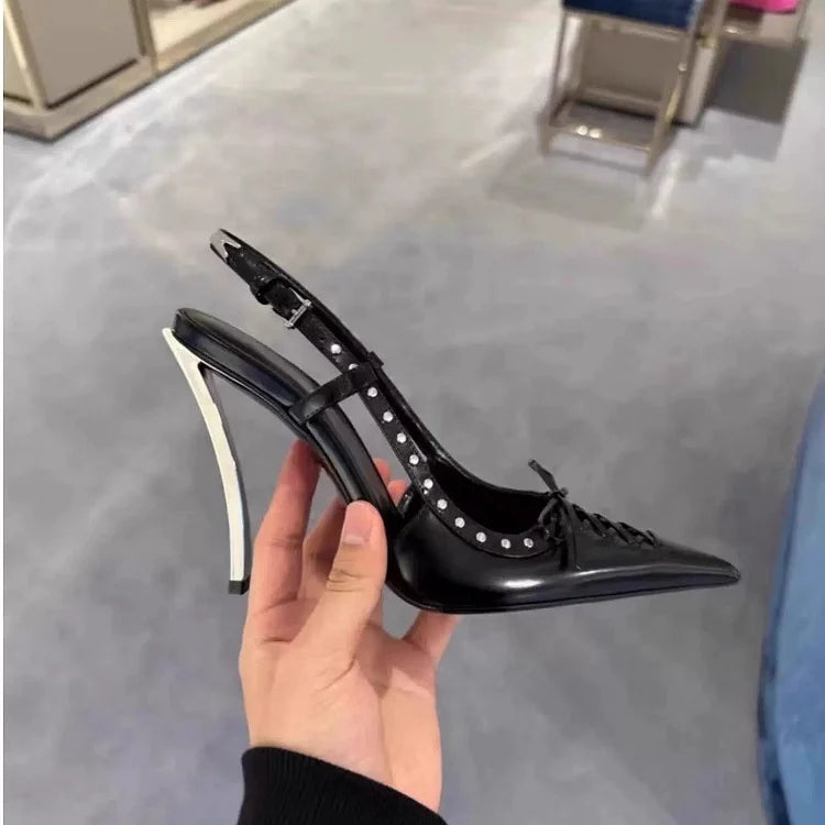 Le Valence Heel — Sculpted Slingback Stiletto