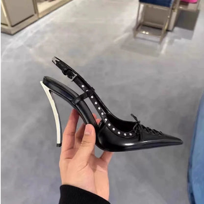 Le Valence Heel — Sculpted Slingback Stiletto