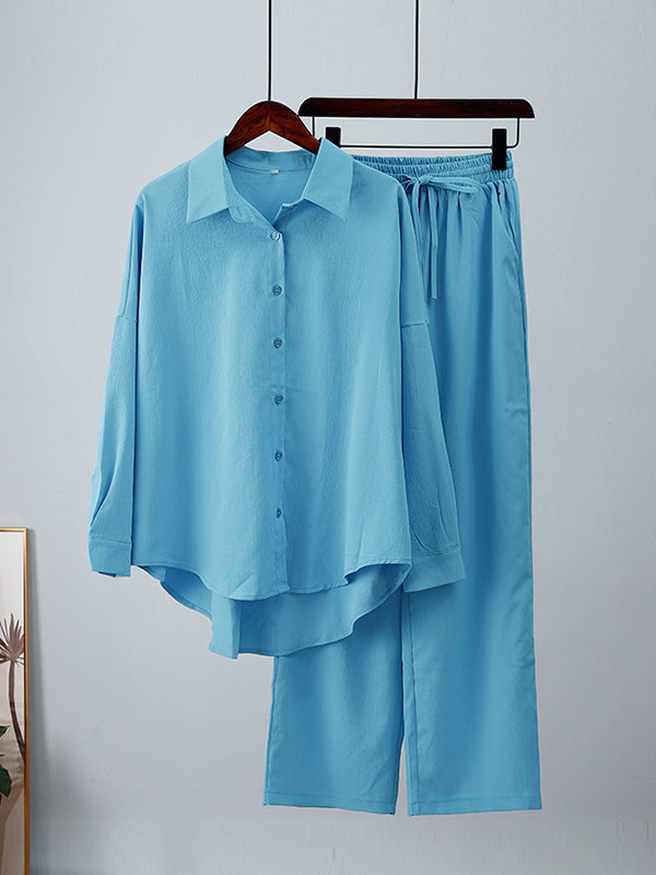 La Ligne Relaxée — Wide-Leg Two-Piece Set