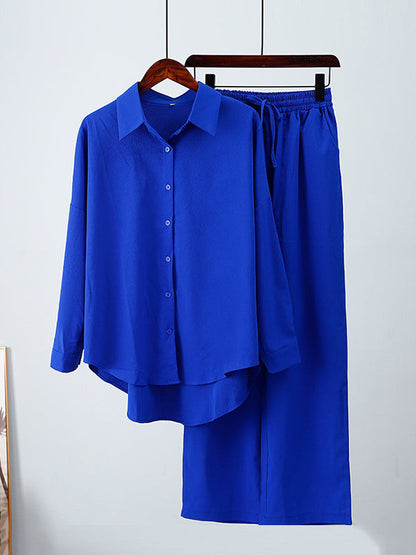 La Ligne Relaxée — Wide-Leg Two-Piece Set