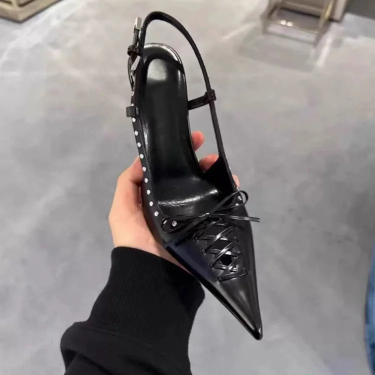 Le Valence Heel — Sculpted Slingback Stiletto