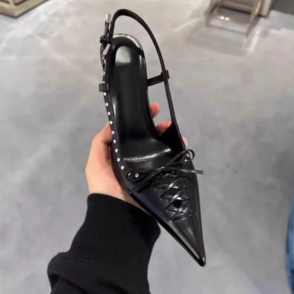 Le Valence Heel — Sculpted Slingback Stiletto