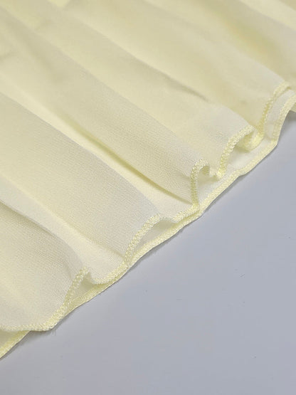 The Céleste Pleated Gown