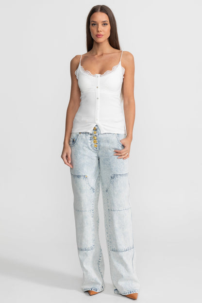 Le Bastille — Wide-Leg Denim